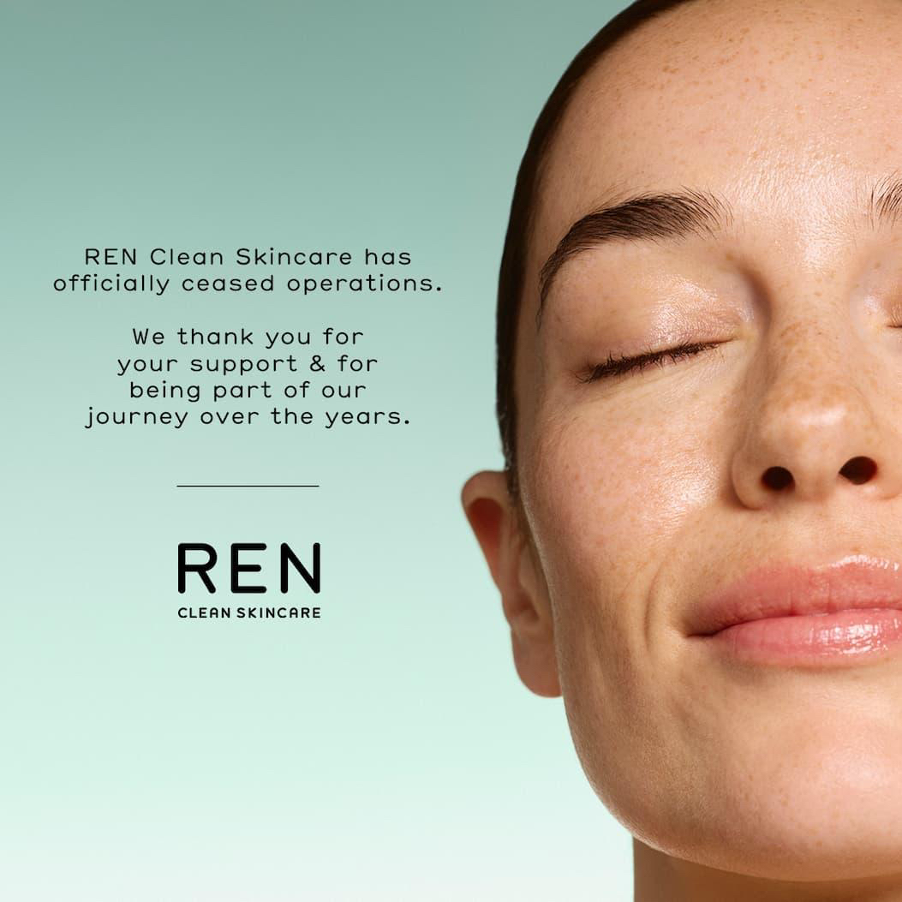 REN Clean Skincare closure announcement