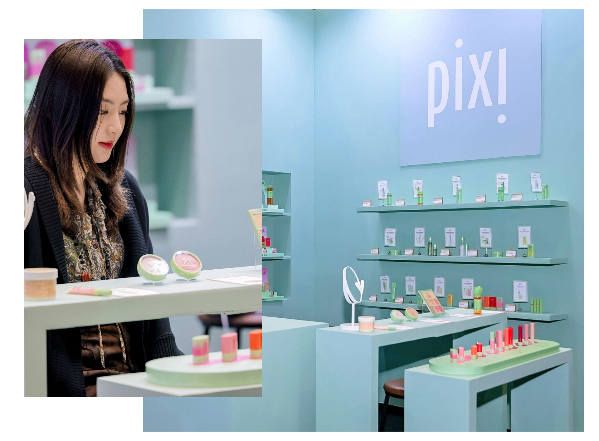 Pixi booth at China trade show