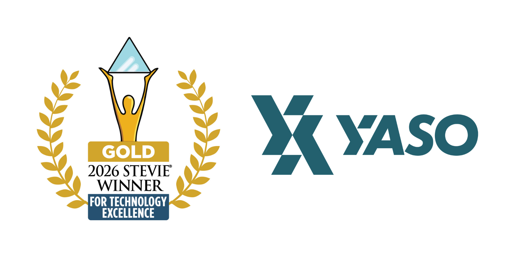 YASO honored as Gold winner in The Stevie Awards® for Technology Excellence 2026