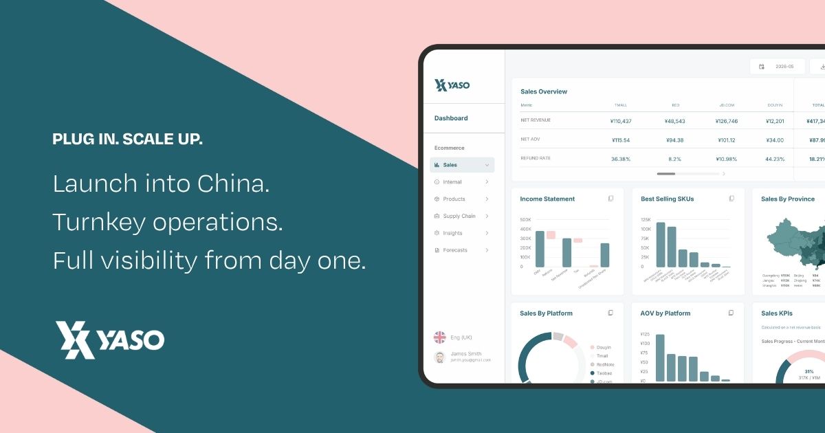 Launch Week Launch into China | Live in 8 Weeks | YASO